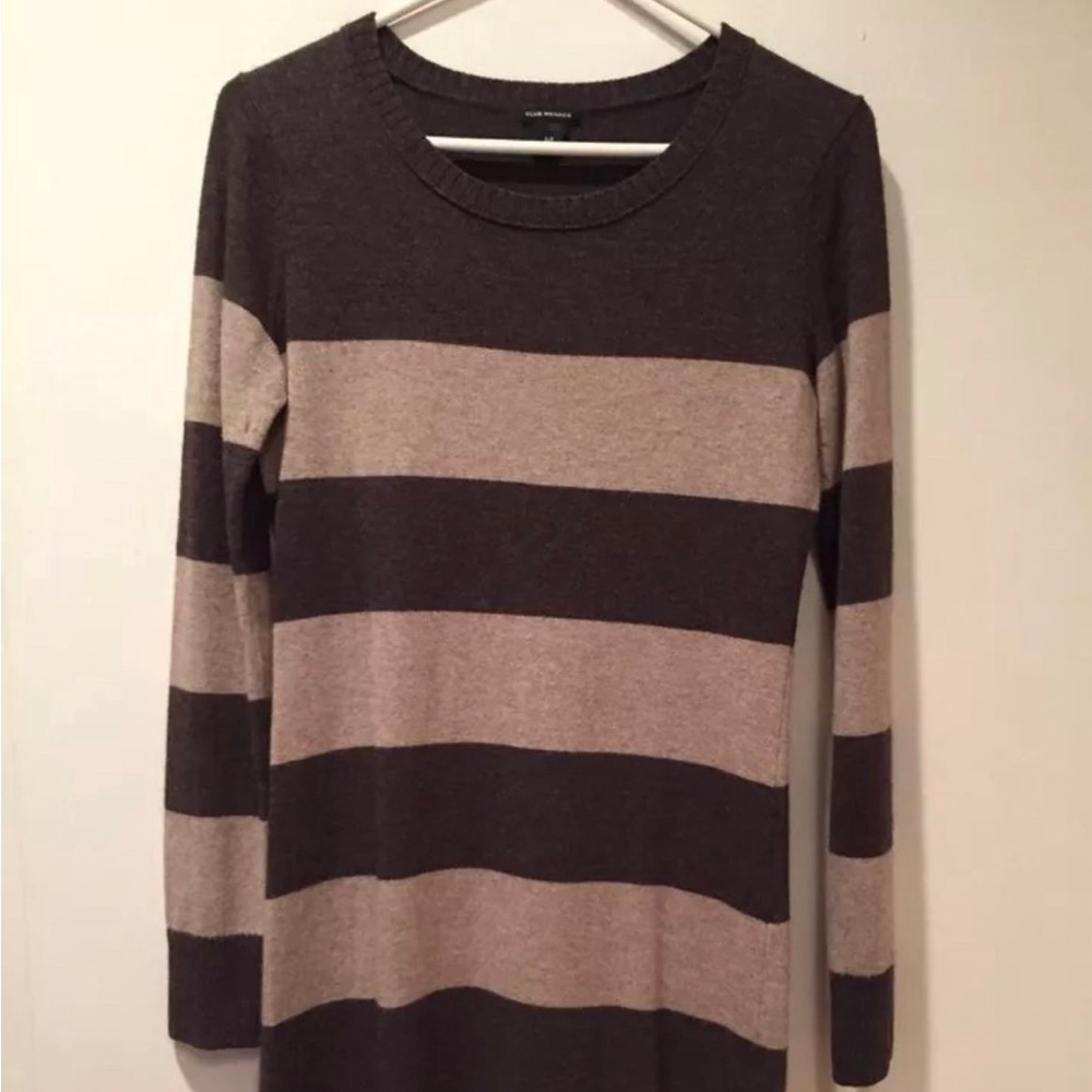 Club Monaco stripe sweater dress size S/P